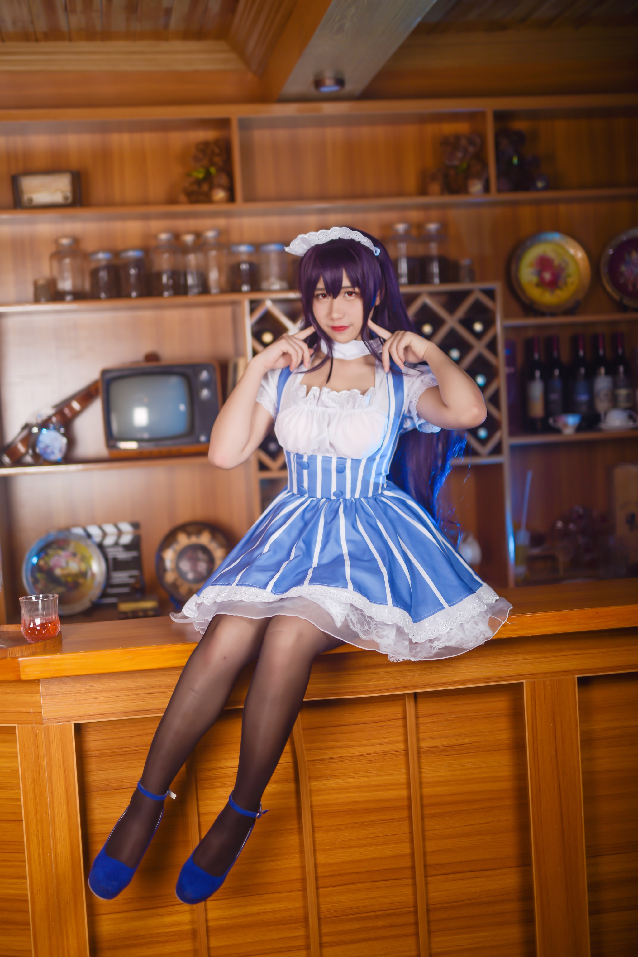 九曲Jean – NO.099 Maid Utaha [34P]-XikXak